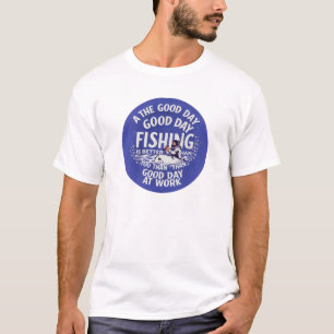 T-shirt La vie est meilleure sur l'eau