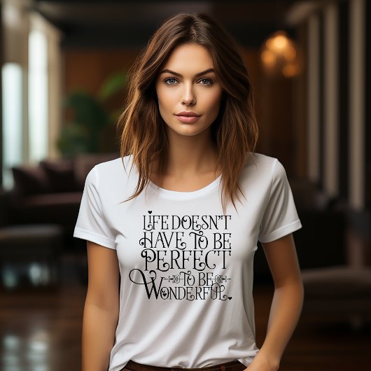 T-shirt La vie est merveilleuse