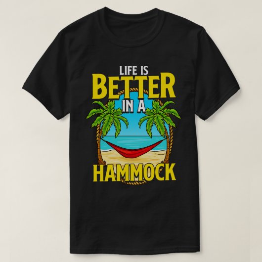 T-shirt La Vie Est Mieux À Hammock Beach Summer (Design devant)
