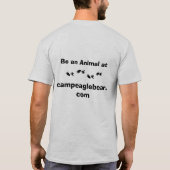 T-shirt La vie est supportable à, camp Eag… (Dos)