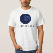 T-shirt La Vie Est Trop Courte Pour Les Mauvais Biscuits E (Devant)