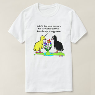 T-shirt La Vie Est Trop Courte Pour Perdre Du Temps À Hâ