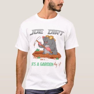 T-shirt La vie est un jardin, creusez-la drôle Humour de t