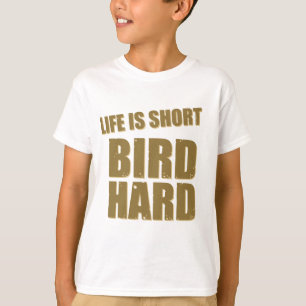 T-shirt La Vie Est Un Oiseau Court Dur