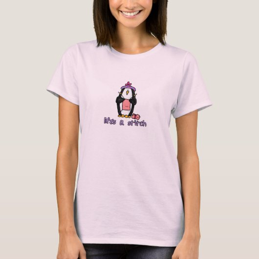 T-shirt la vie est un point (Devant)
