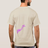 T-shirt La vie est un voyage. Faites-vous cueillir. (Dos)