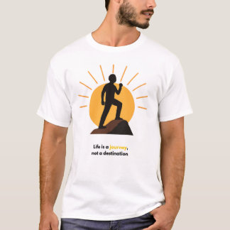 T-shirt La vie est un voyage, pas une destination | Inspir