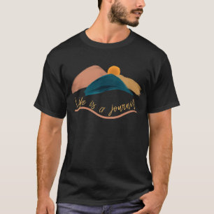 T-shirt La vie est un voyage, pas une destination - religi