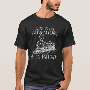 T-shirt La vie est une aventure Urban Explorer Lost Place