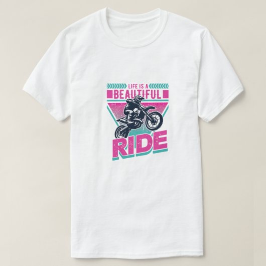 T-shirt La Vie Est Une Belle Promenade (Design devant)