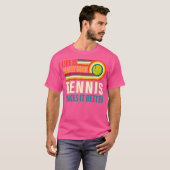 T-shirt La Vie Est Vraiment Bon Tennis Ça Fait Mieux Tenni (Devant entier)