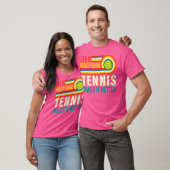T-shirt La Vie Est Vraiment Bon Tennis Ça Fait Mieux Tenni (Unisexe)