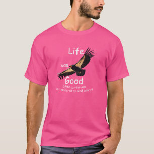 T-shirt La Vie Était Bonne (LWG) Condor De Californie.