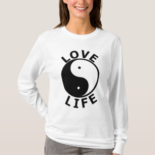 T-shirt La VIE HOODY d'AMOUR de DAMES adaptée