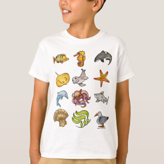 T-shirt La vie océanique