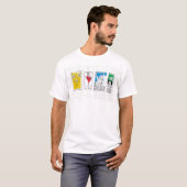 T-shirt La vie par Gregory Gallo (Devant entier)
