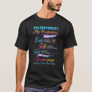 T-shirt La vie phlébotomiste