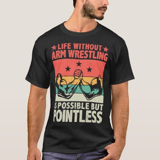 T-shirt La Vie Sans Lutte Contre Les Bras Est Possible Mai (Devant)