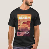 T-shirt La vie sur Mars qui est moi en 2050 (Devant)