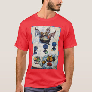 T-shirt La vie toujours avec 3 chiots par Paul Gauguin