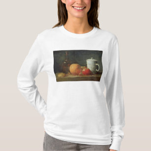 T-shirt La vie toujours avec la bouteille de fruit et de