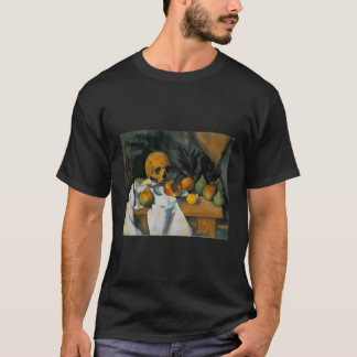 T-shirt La Vie Toujours Avec Le Crâne Par Paul Cezanne