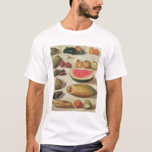 T-shirt La vie toujours avec le fruit et le crapaud