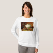 T-shirt La vie toujours avec une soupière de soupe (Devant entier)