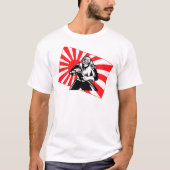 T-shirt La vieille sableuse de Tokyo (Devant)
