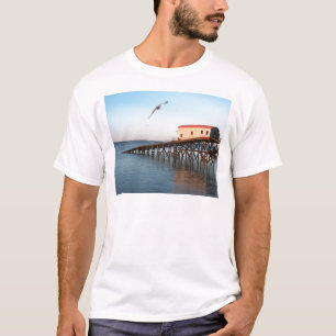T-shirt La vieille station de canot de sauvetage chez