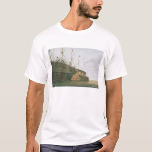 T-shirt La vieille voie HMP Agamemnon de frégate avec son