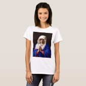 T-shirt La Vierge dans la prière, Sassoferrato (Devant entier)