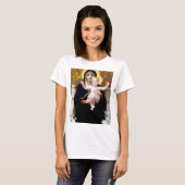 T-shirt La Vierge de la Lily, Bouguereau (Devant entier)
