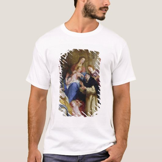 T-shirt La Vierge offrant le chapelet (Devant)