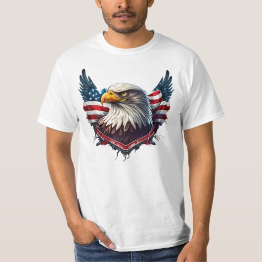 T-shirt La Vigilance de l'aigle (Devant)