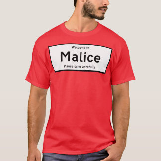 T-shirt La ville appelée Malice