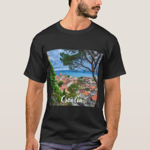 T-shirt La ville croate d'Omis.