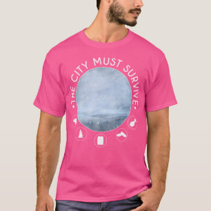 T-shirt La Ville Doit Survivre À Frostpunk Original Inspir