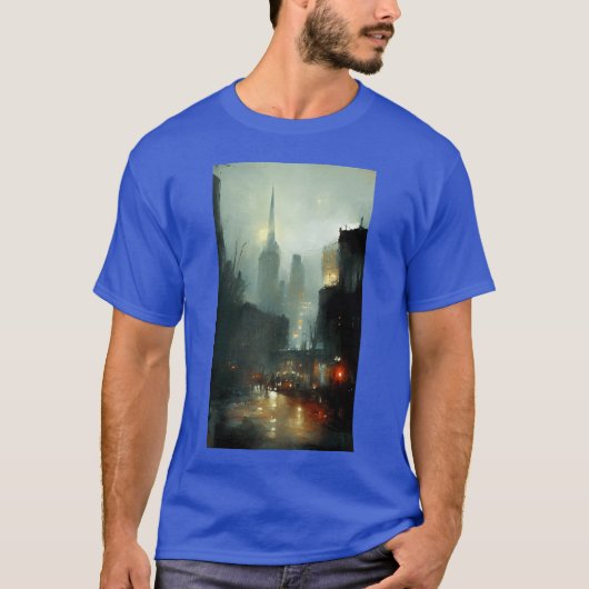 T-shirt La ville drôle (Devant)