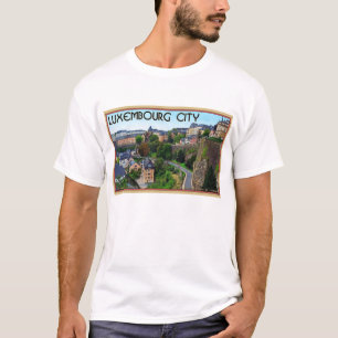 T-shirt La ville du Luxembourg