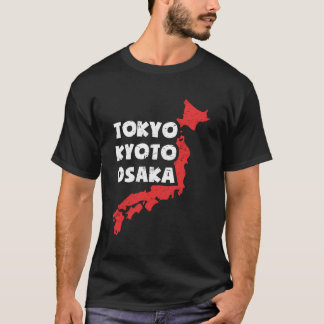 T-shirt La Ville Japonaise D'Osaka En Détresse