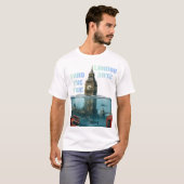 T-shirt La ville que le temps a oubliée (Devant entier)