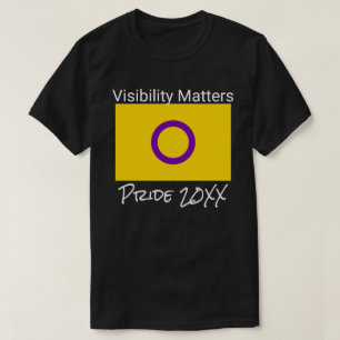 T-shirt La visibilité est importante Accepter Intersex