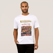 T-shirt La visite de bonhomme (Devant entier)