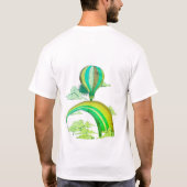 T-shirt "La voie de la réalisation : embrasser vos rêves" (Dos)