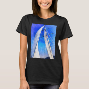 T-shirt La Voile Unie Les Noeuds De Mon Esprit Riggi Artis