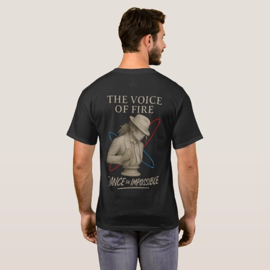 T-shirt La Voix du Feu – Danse l'Impossible (Dos entier)