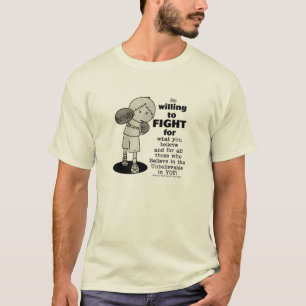 T-shirt La volonté de combattre