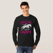 T-shirt La Voûte Me Rend Joyeuse Vaulting Pole Vaulting (Devant entier)