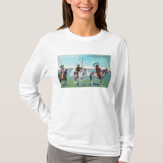 T-shirt La vue de 101 ranchs de Goodboy en chef et brave (Devant)